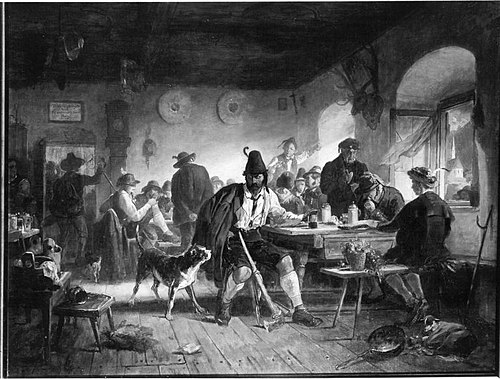Der unheimliche Gast, 1863, Karl von Enhuber