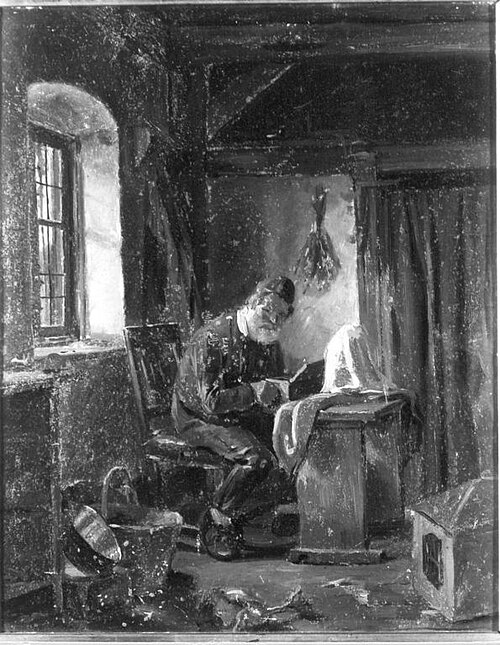 Der Vogelabrichter, 1843, Karl von Enhuber