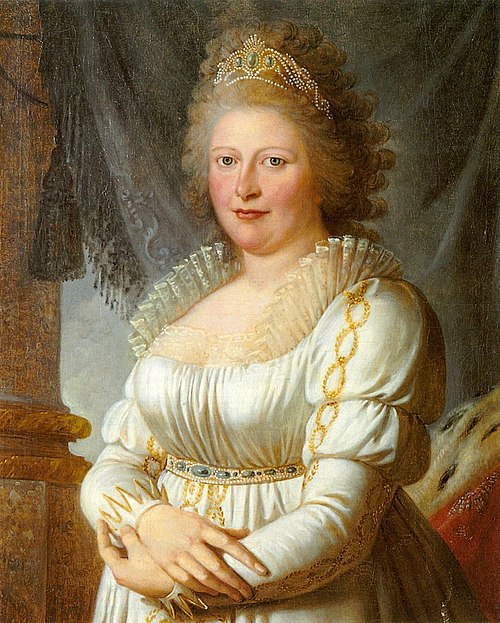 Charlotte Mathilde of England, 1799, Philipp Friedrich von Hetsch