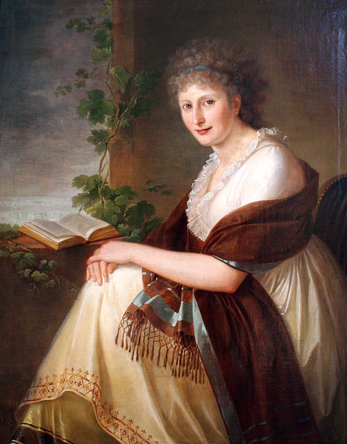 Portrait of Elisabeth Christiane, 1799, Philipp Friedrich von Hetsch
