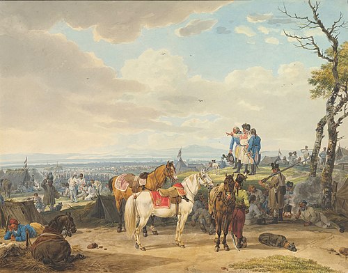 Austrian Soldiers, , Wilhelm von Kobell