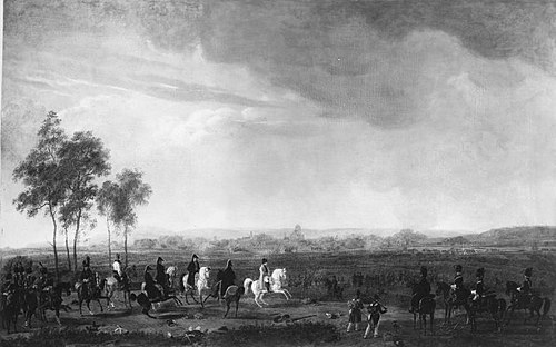 Der Angriff auf Spielberg und Michelsberg (Berthier-Zyklus), 1807, Wilhelm von Kobell
