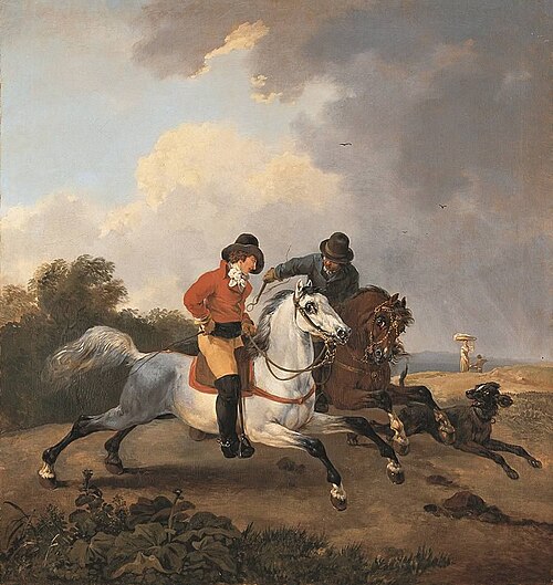 Zwei Reiter, 1791, Wilhelm von Kobell