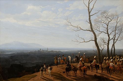The Siege of Cozel, 1808, Wilhelm von Kobell