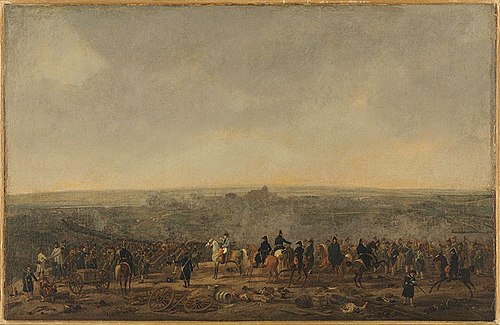 Die Beschießung von Ulm (Berthier-Zyklus), 1807, Wilhelm von Kobell