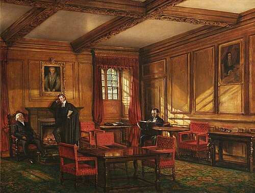 Conversation Piece, Henry Foulkes, Thomas Briscoe and William Dyke, , Jakob Götzenberger