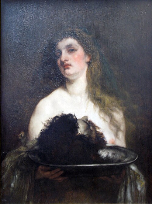 Salomé avec la tête de Jean-Baptiste, 1870, Victor Müller