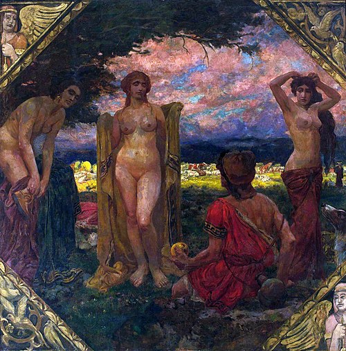 Le Jugement de Pâris, 1850, Victor Müller