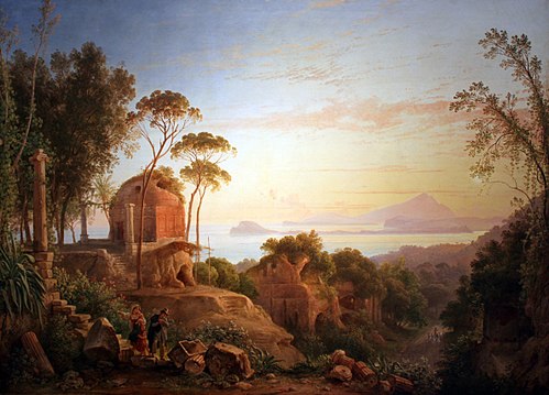 Sur la baie de Naples, 1831, Franz Ludwig Catel