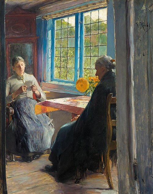 The letter, , Gotthardt Kuehl