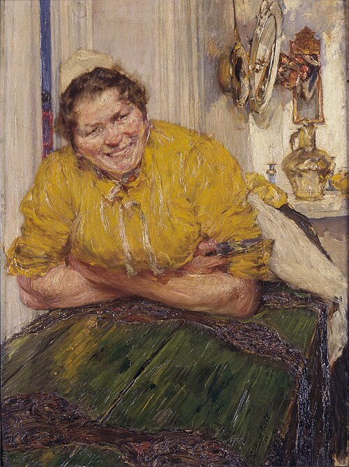 Küchenmagd, 1903, Gotthardt Kuehl
