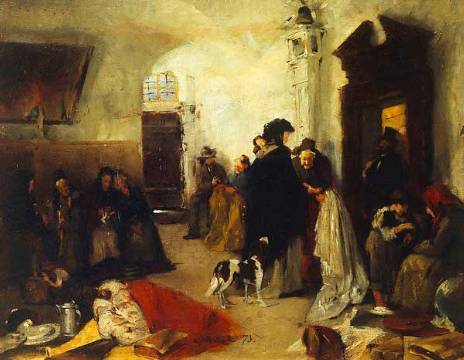 In the pawn shop., 1873, Gotthardt Kuehl