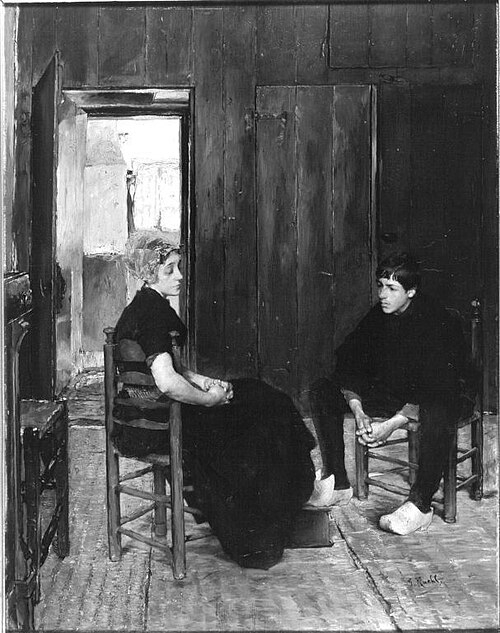 Traurige Nachrichten, 1891, Gotthardt Kuehl