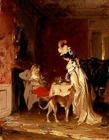 Genrebild, 1877, Gotthardt Kuehl