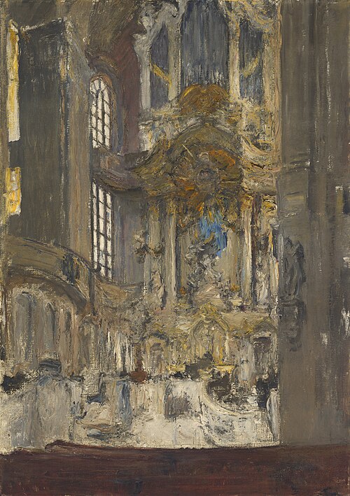 Inneres der Frauenkirche in Dresden, , Gotthardt Kuehl