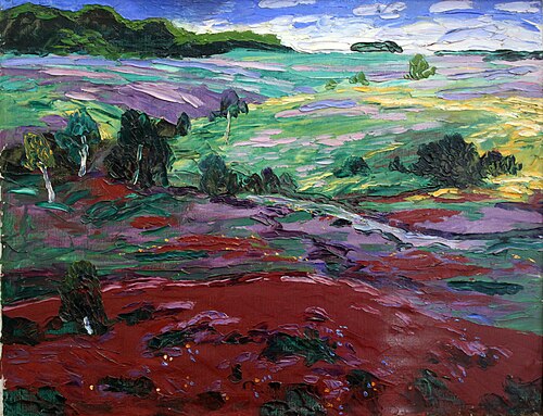 Landscape on Sylt, 1910, Wenzel Hablik