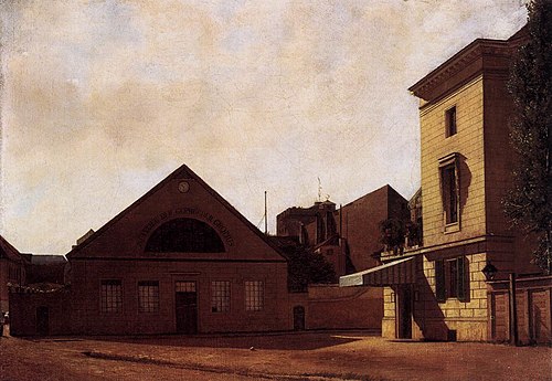 Workshop of the Gropius Brothers, 1830, Eduard Gaertner