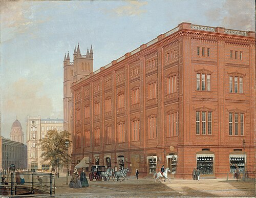 The Academy of Architecture, 1868, Eduard Gaertner