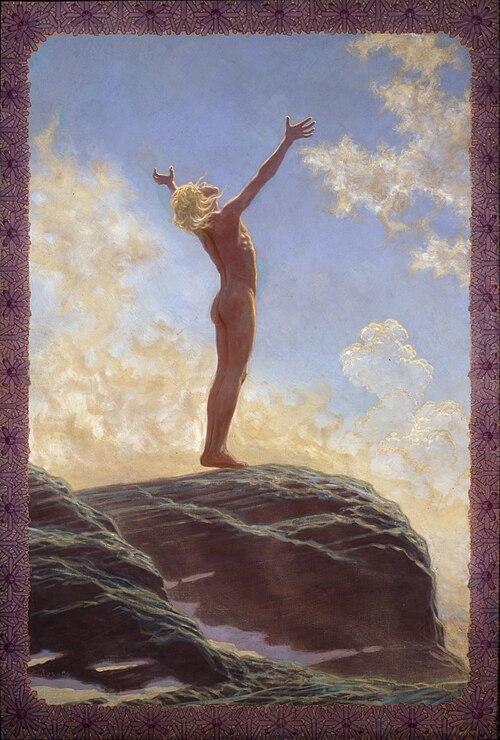 Light Prayer, 1894, Fidus