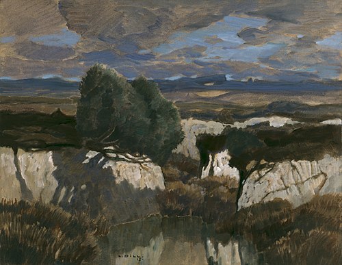 Im weißen Moor, 1915, Ludwig Dill