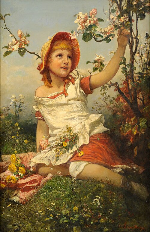 Frühlingsfreuden, 1898, Sándor Liezen-Mayer