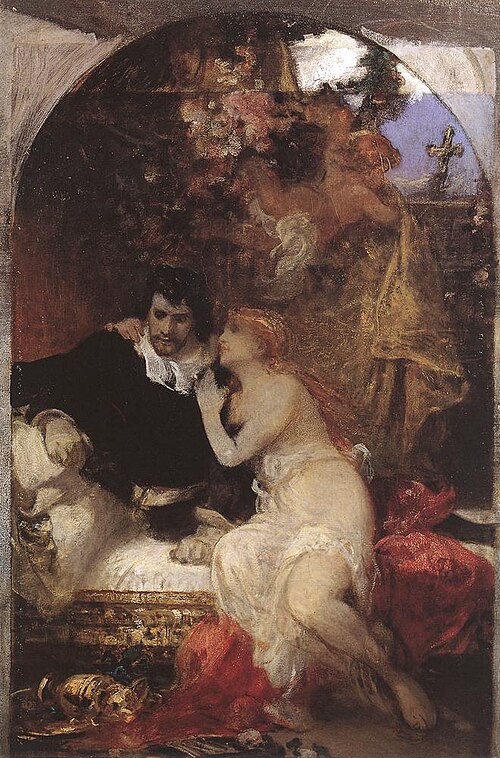 Venus and Tannhäuser, 1896, Sándor Liezen-Mayer
