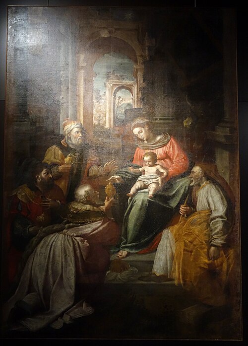 Anbetung der Könige, 1567, Giovanni Battista Perolli