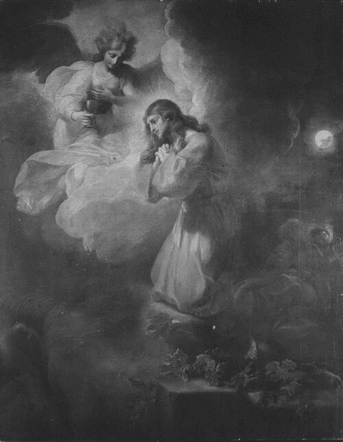 Christ in the Garden, , Johann Heinrich Ramberg