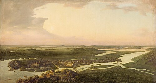 Potsdam in the 17th-century, 1851, August Kopisch