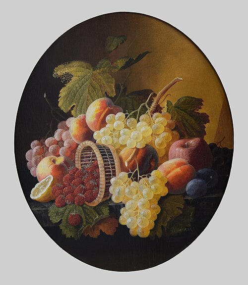 Still Life with Fruit, , Severin Roesen