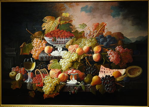 Abundance of Fruit, 1860, Severin Roesen