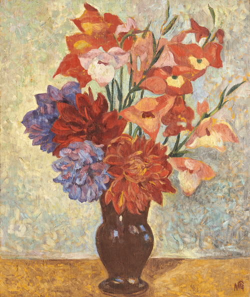 Bouquet de dahlias, , Marguerite Sérusier
