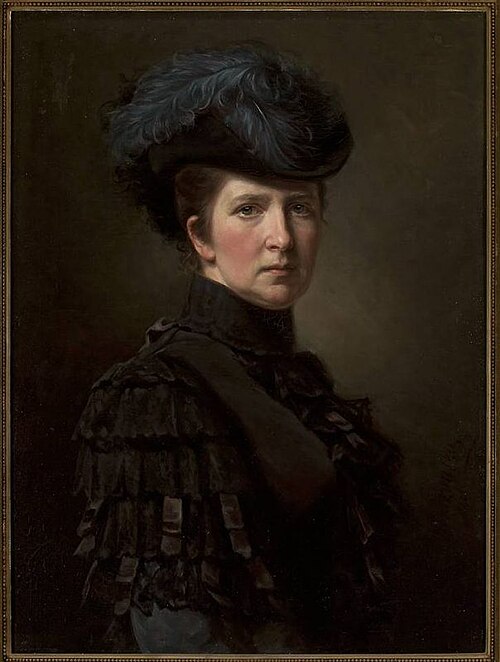 Autoportrait, 1890, Emilia Dukszyńska-Dukszta