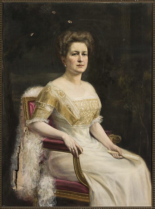 Portrait of Stefania Kronenberg, 1909, Jan Kauzik