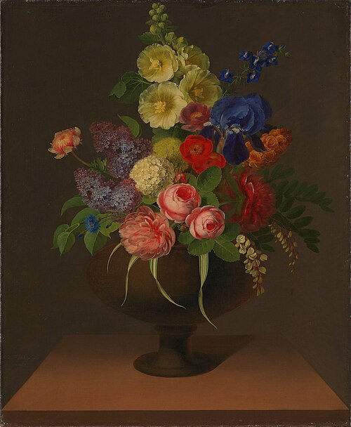 Flower Piece, 1812, Claudius Ditlev Fritzsch