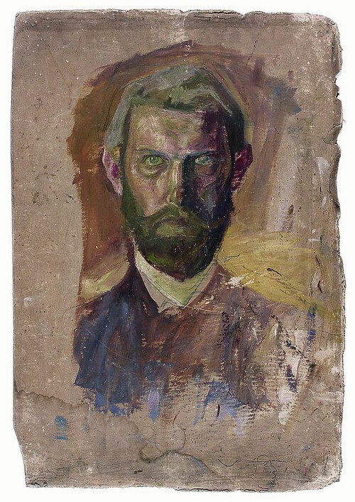 Autoportrait, 1910, Jan Rembowski