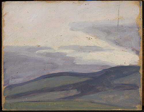 Submontane landscape, , Jan Rembowski
