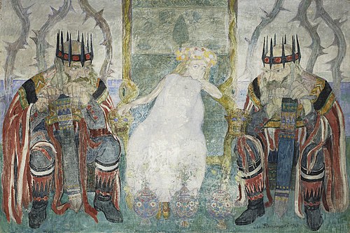 Enchanted girl, 1913, Jan Rembowski