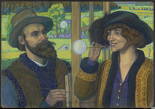 Bubbles, 1918, Jan Rembowski