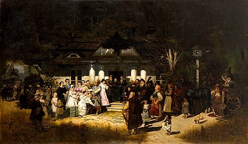 Polish Wedding, 1881, Wandalin Strzalecki