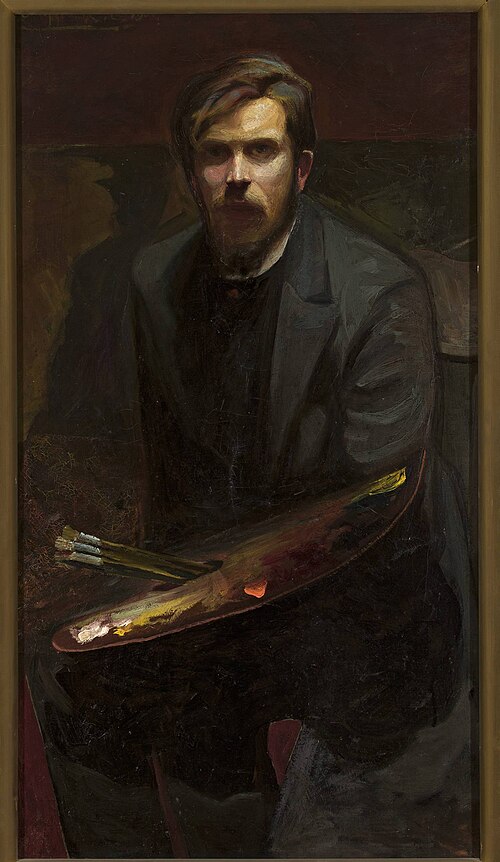 Autoportrait, 1900, Henryk Szczyglinski