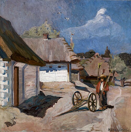 Country Road, 1902, Henryk Szczyglinski
