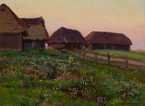 Paysage, 1910, Teodor Ziomek