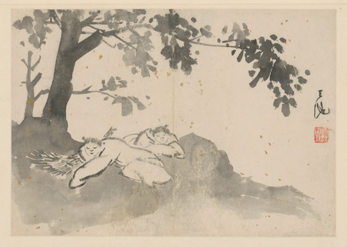 徐渭人物花卉册, , Xu Wei