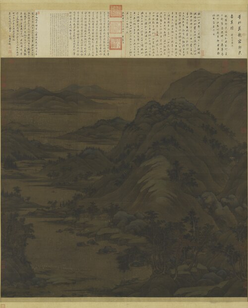 Residents on the Outskirts of the Capital, 950, Dong Yuan