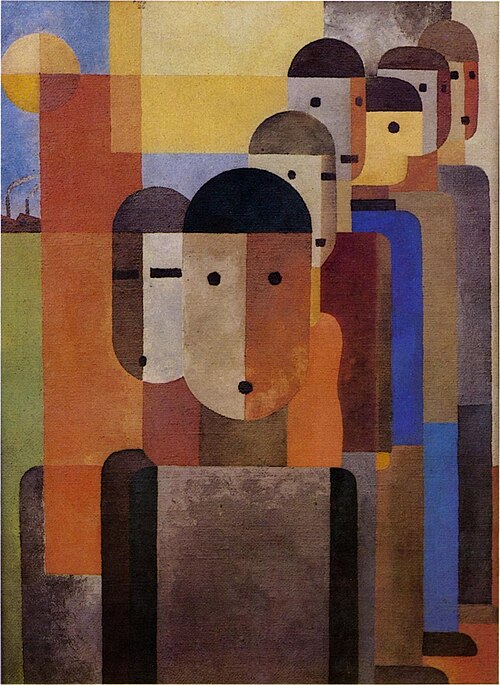 Arbeiter, 1926, Franz Wilhelm Seiwert