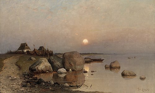 Seaside Village, 1924, Julius von Klever
