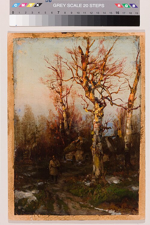 Autumn Landscape, 1873, Julius von Klever