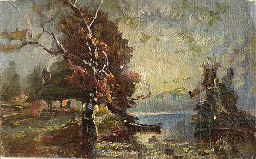 Maastik, , Julius von Klever