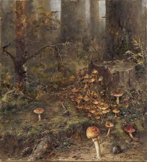 Metsamaastik, 1901, Julius von Klever